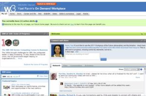 ibm intranet portlet consolidates